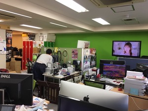 東京オフィスの風景