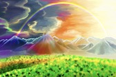 虹の見える丘