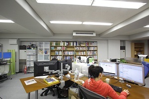 京都オフィス:広々としたすごしやすい空間です