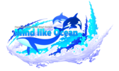 海をイメージしたチームロゴ