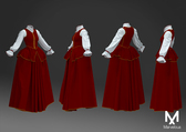 17世紀のドレス
