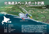 北海道スペースポート計画ポスター絵