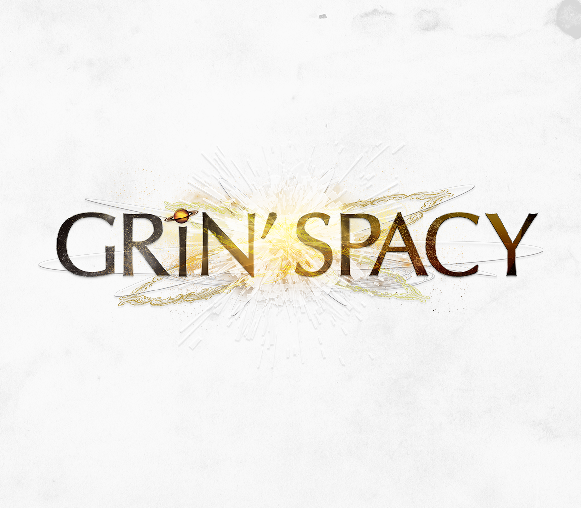 「GRiNSPACY」ロゴデザイン